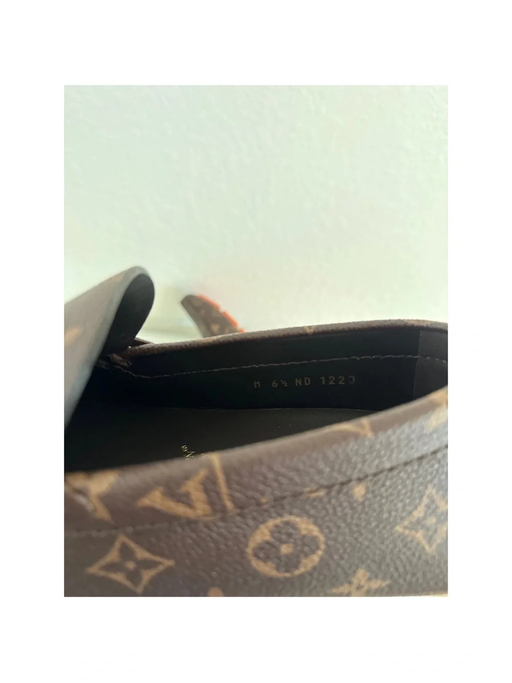 NWTS Louis Vuitton LV Driver Mocassin Men's Size 6.5